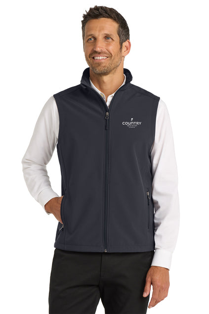 Port Authority Core Soft Shell Vest (Logo) - Country Inn & Suites