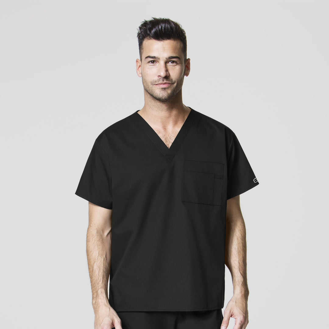 Unisex V-Neck Scrub Top - Ascend