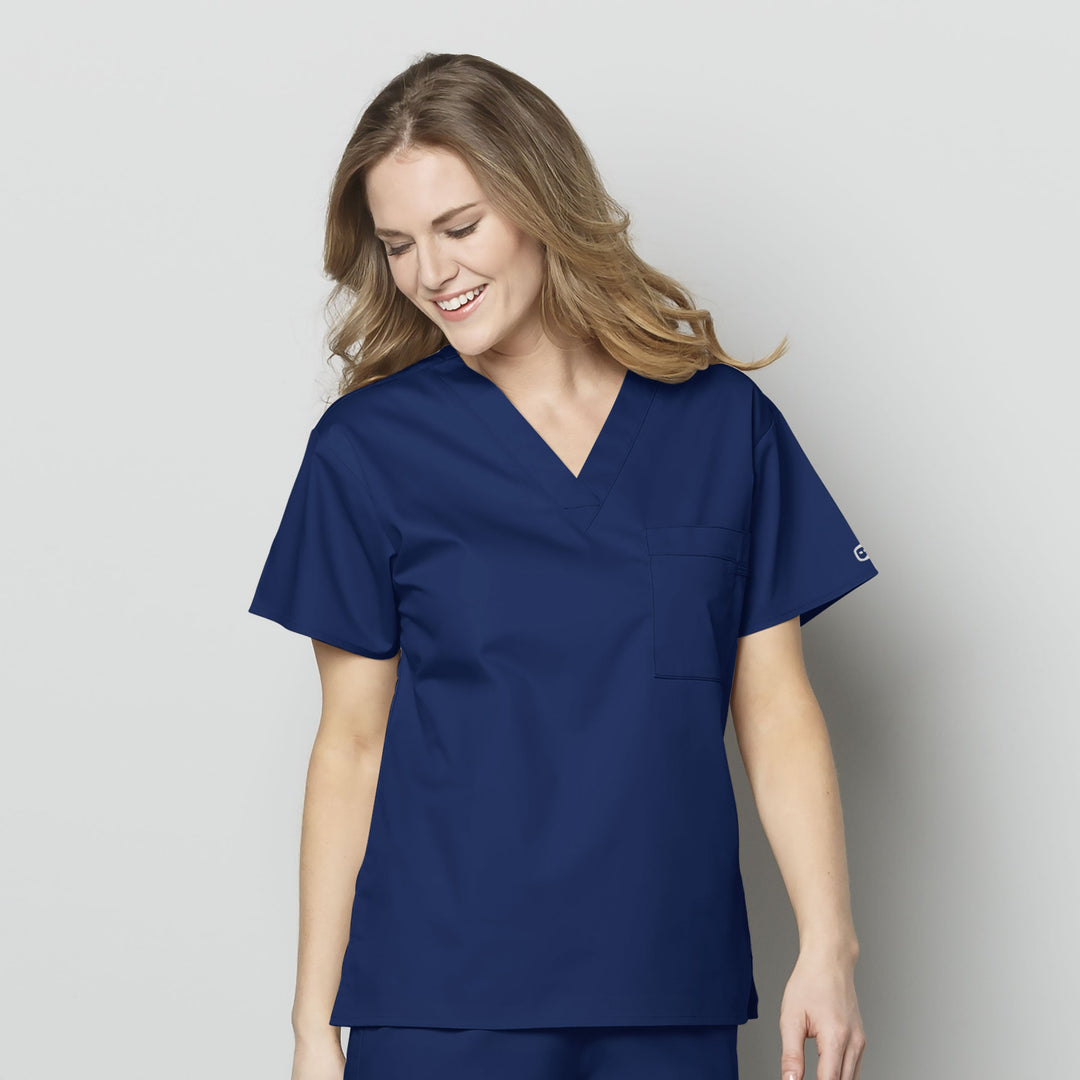 Unisex V-Neck Scrub Top - Ascend