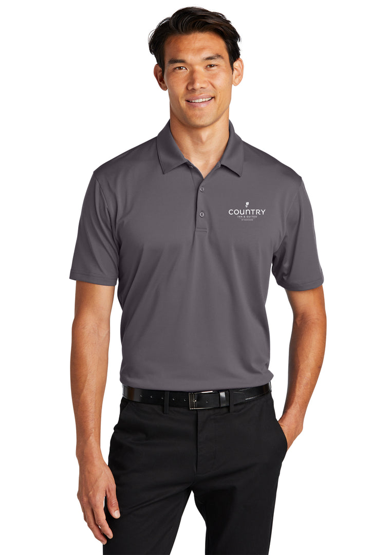 Men's Performance Staff Polo (Logo) - Country Inn & Suites