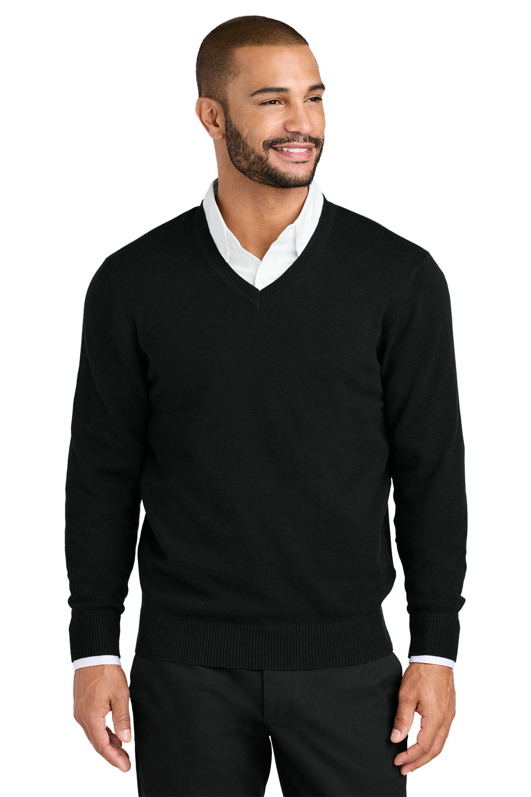 Men's V-Neck Sweater - Red Carpet Inn