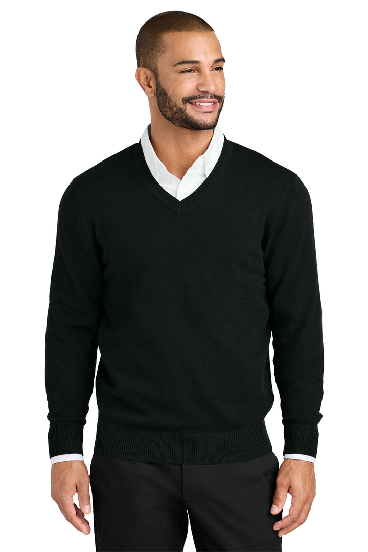 Men's V-Neck Sweater - Quality Inn