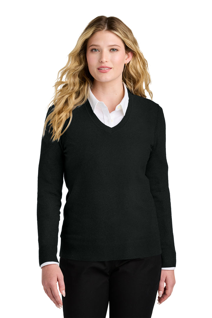 Women's V-Neck Sweater - Americas Best Value Inn