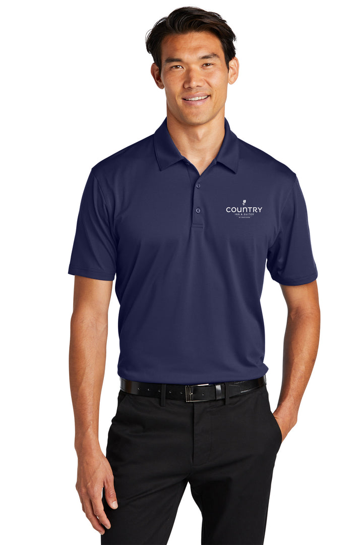 Men's Performance Staff Polo (Logo) - Country Inn & Suites