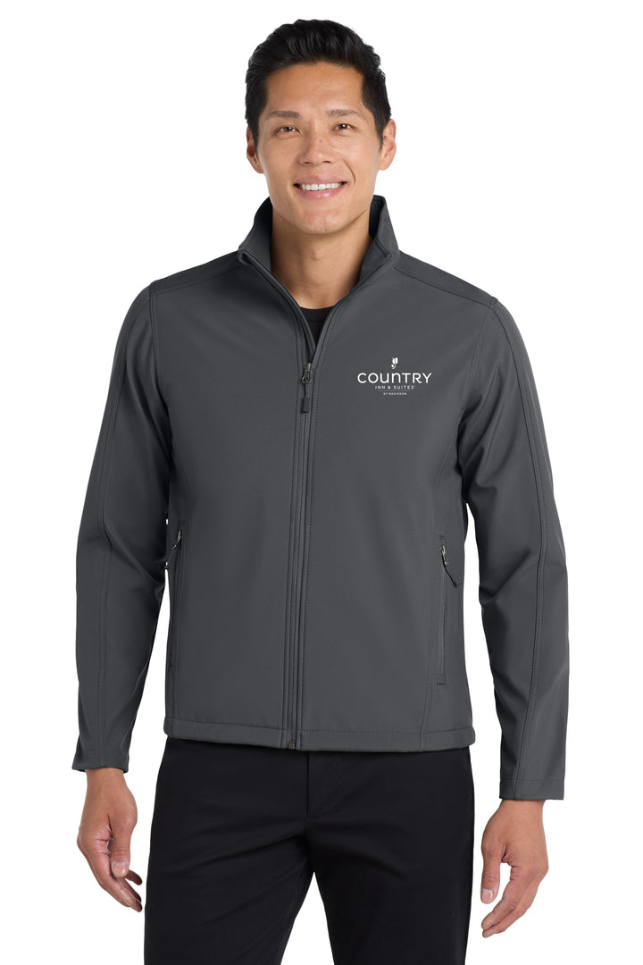 Port Authority Core Soft Shell Jacket (Logo) - Country Inn & Suites