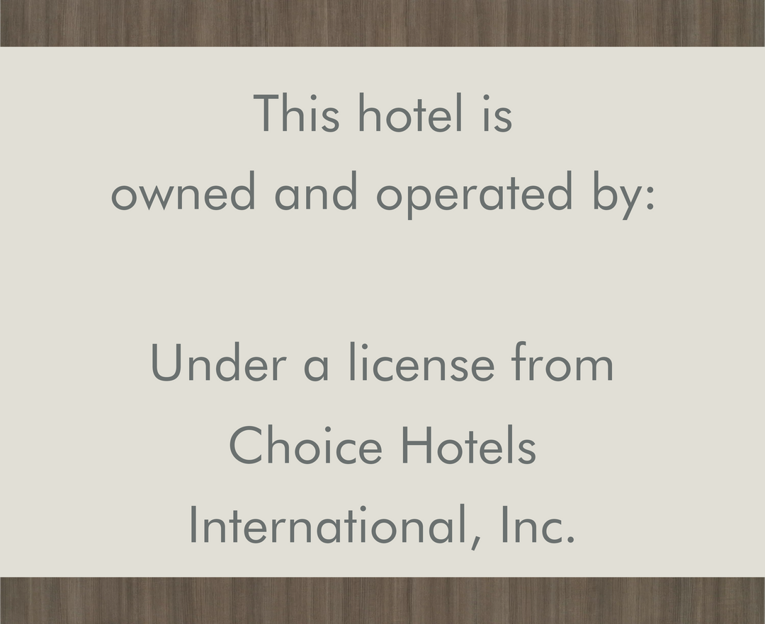 Ownership Sign - Quality Inn