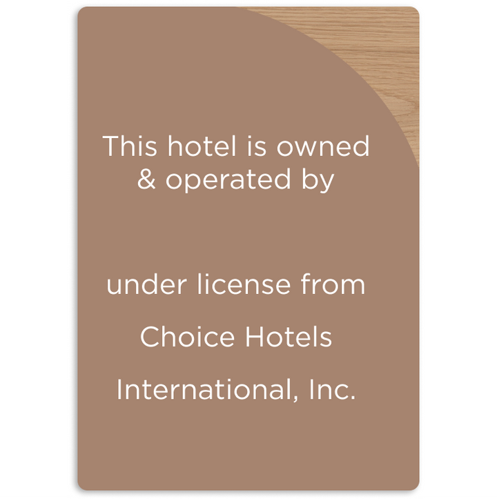 Owner/Operator Sign - Sleep Inn