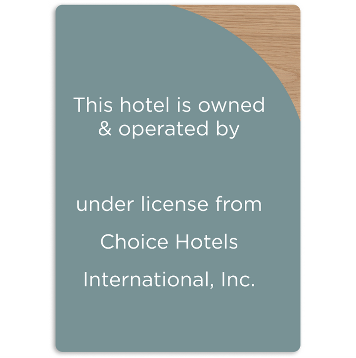 Owner/Operator Sign - Sleep Inn