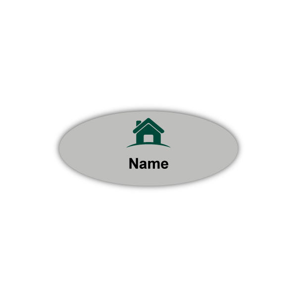 1.5" x 3" Name Badge - HomeTowne Studios