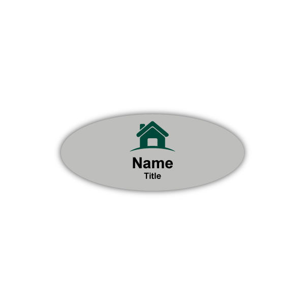 1.5" x 3" Name Badge - HomeTowne Studios
