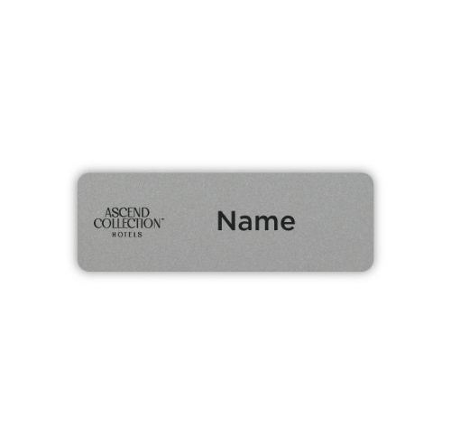 Badge de nom à double marque 3 "x 1" - Quality Inn & Suburban Studios