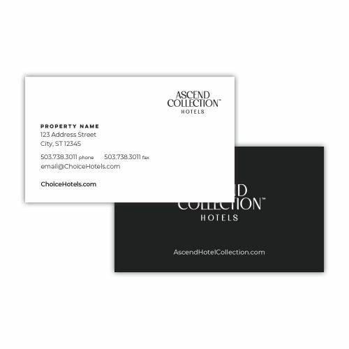 Carte de visite - Ascend