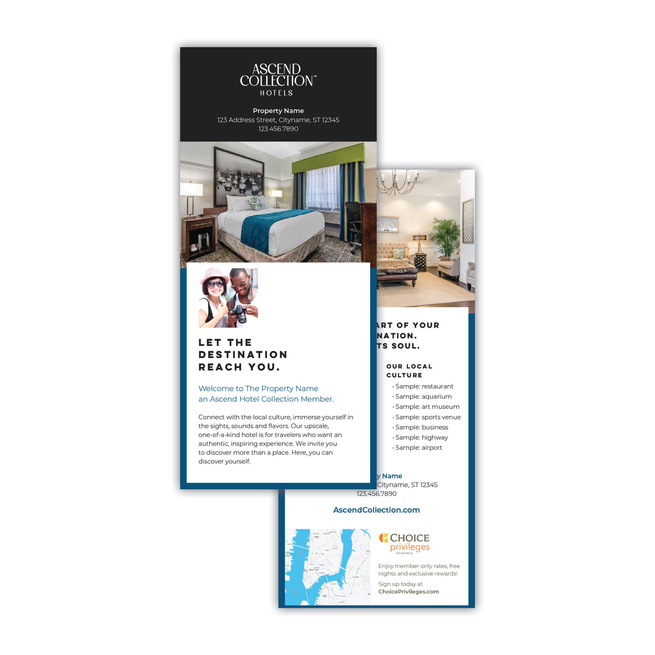 Rack Card - Ascend – Sable Hotel Supply