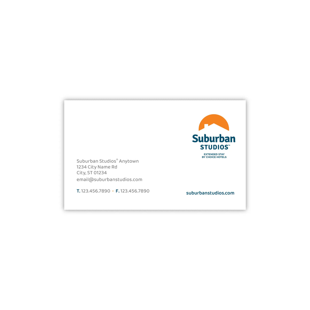 Business Card - Suburban Studios