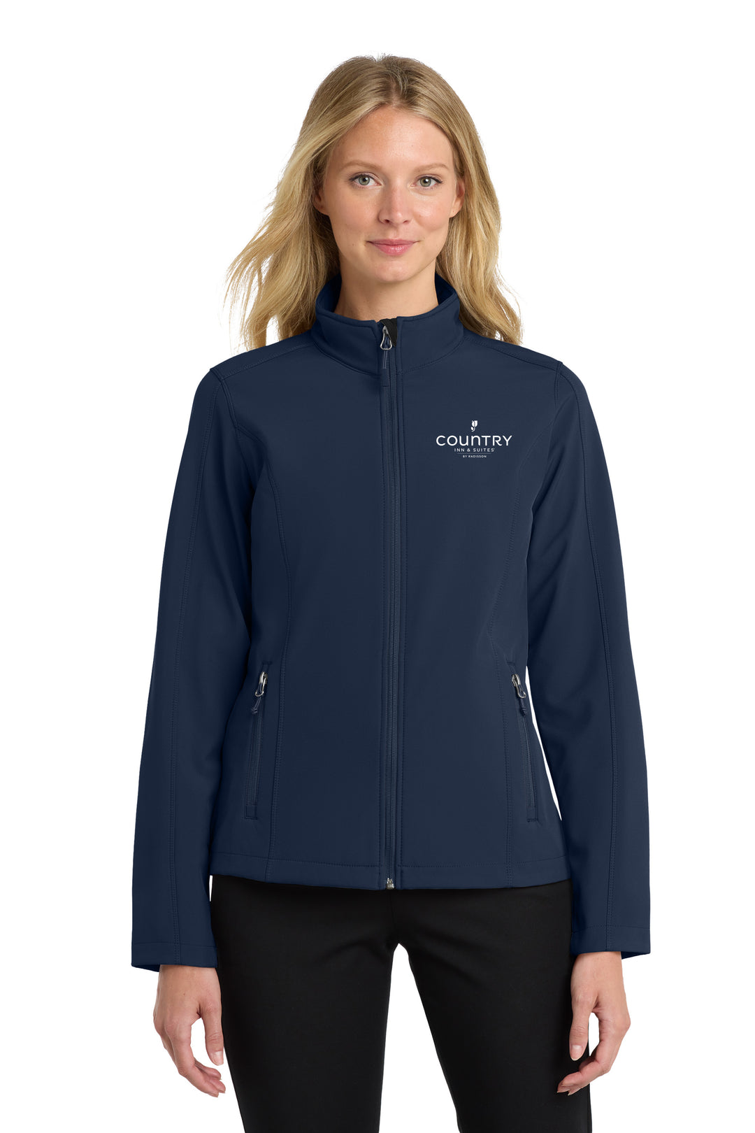 Women's Port Authority Core Soft Shell Jacket (Logo) - Country Inn & Suites