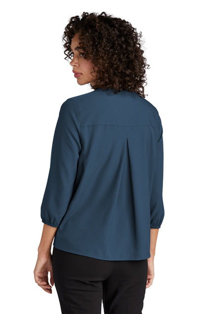 Women's Stretch Crepe 3/4-Sleeve Blouse (No Logo) - Country Inn & Suites