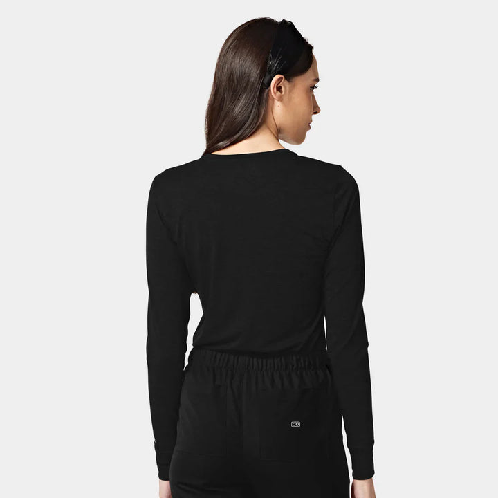 Women's Crew Neck Long Sleeve Tee - Country Inn & Suites