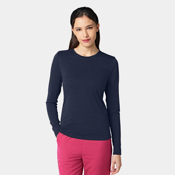 Women's Crew Neck Long Sleeve Tee - Country Inn & Suites