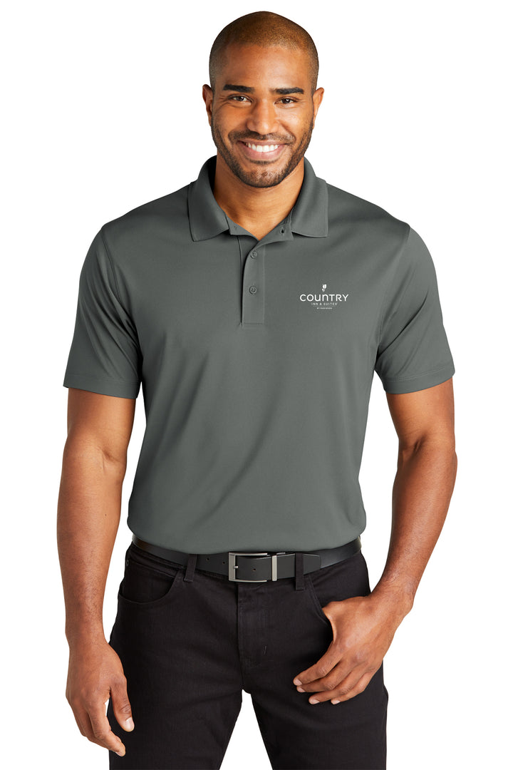 Men's Recycled Performance Polo (Logo) - Country Inn & Suites