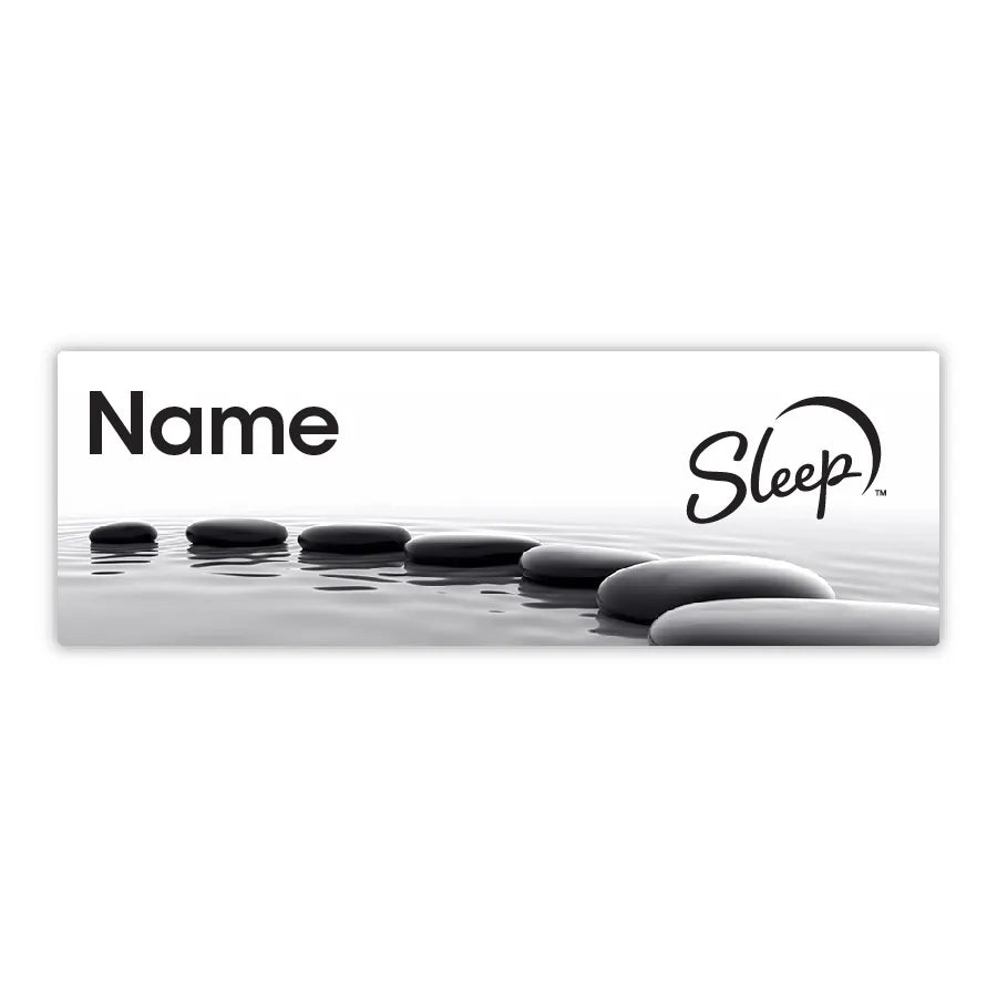 3" x 1" Name Badge - Sleep Inn