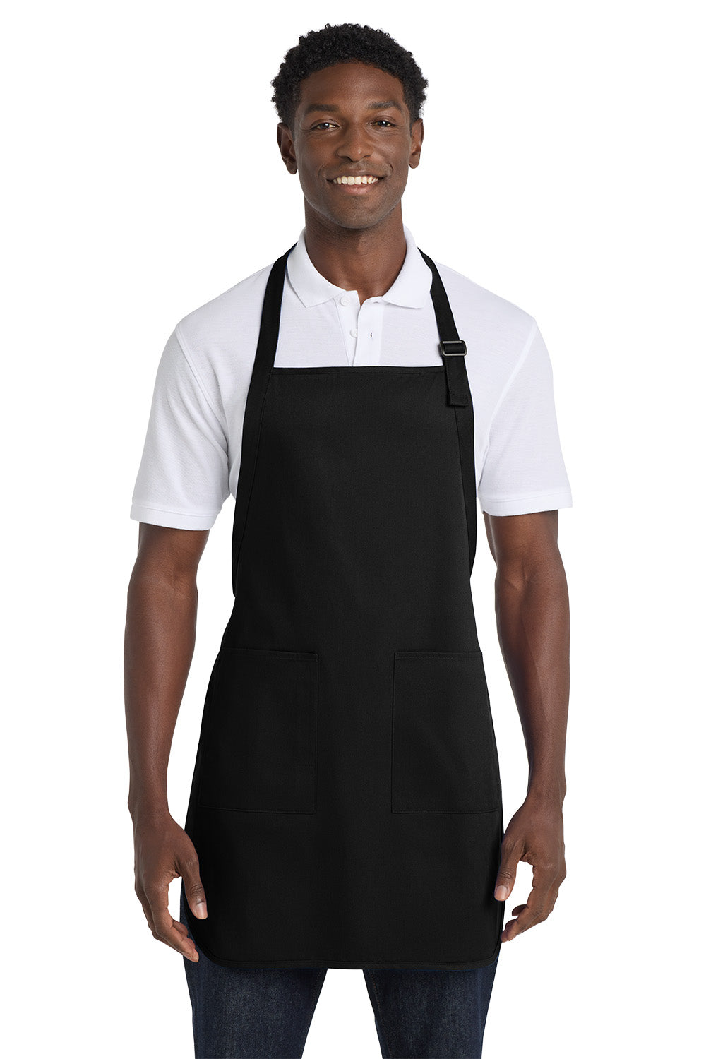 Full-Length Apron with Pockets (No Logo) - Country Inn & Suites