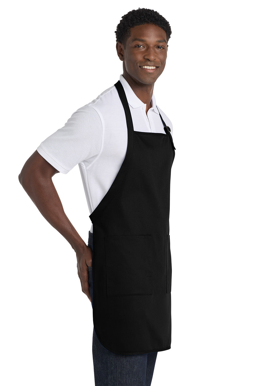 Full-Length Apron with Pockets (No Logo) - Country Inn & Suites