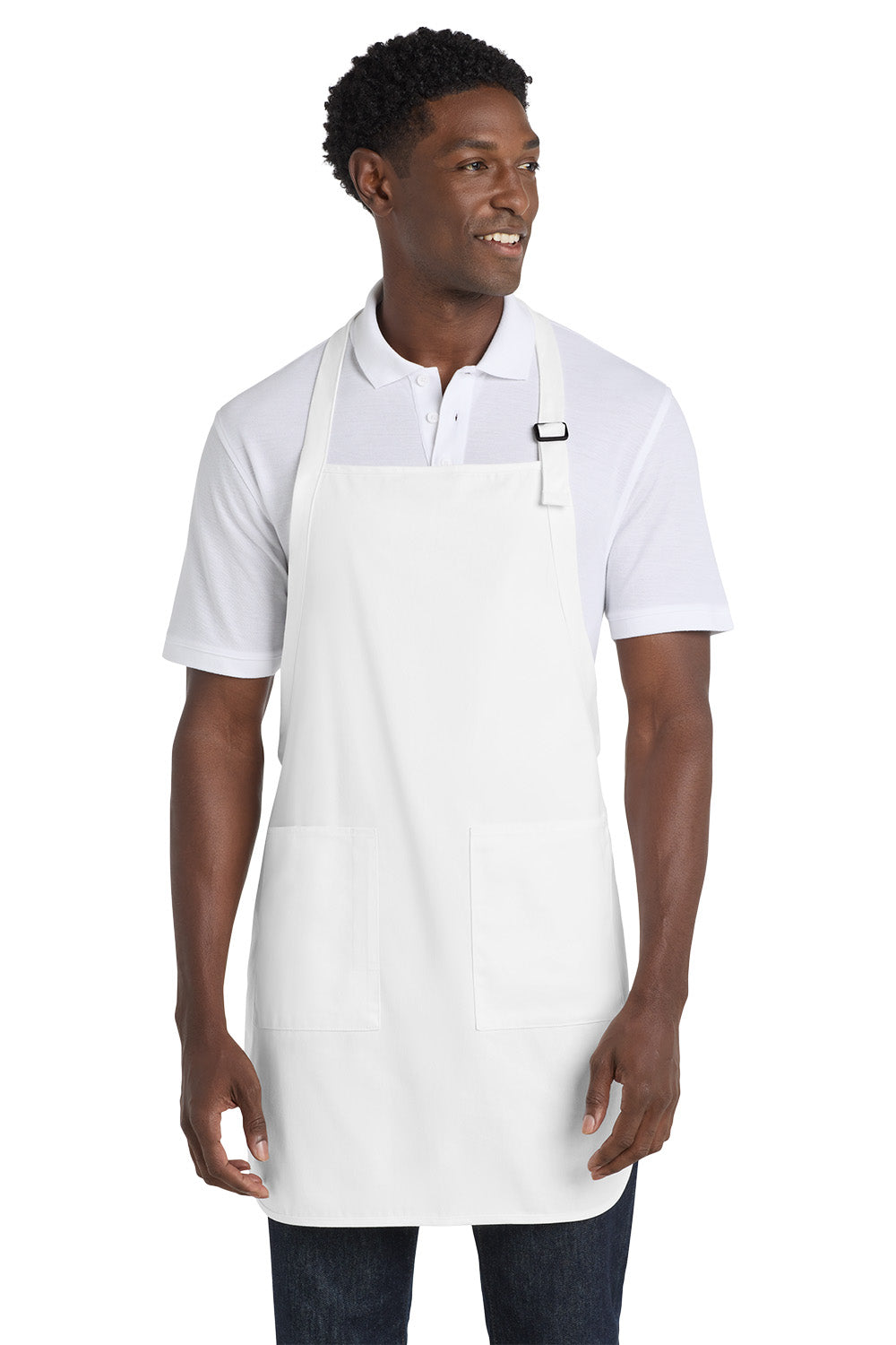 Full-Length Apron with Pockets (No Logo) - Country Inn & Suites