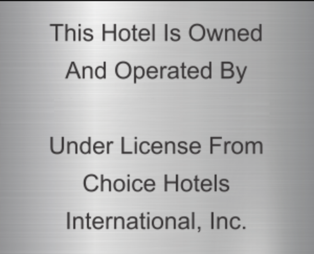 Ownership Sign - Cambria Hotels