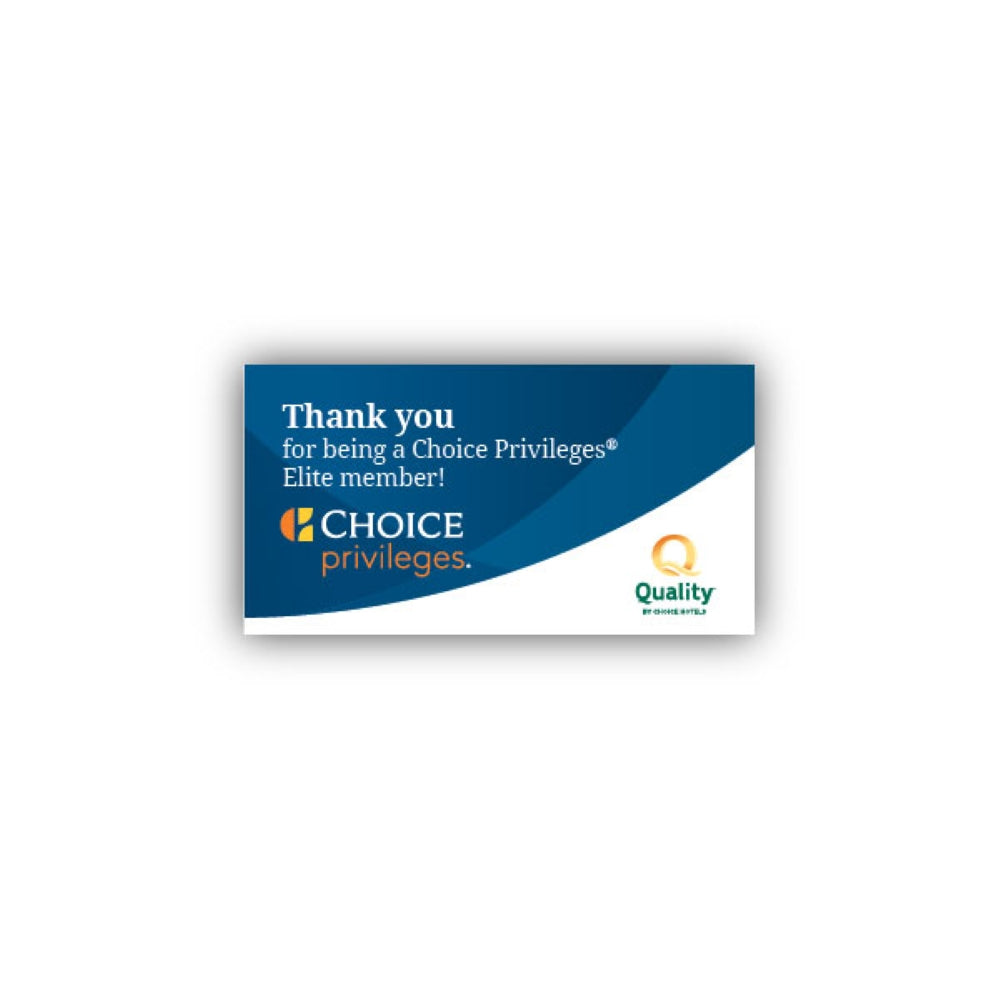 Elite Thank You Card - Choice Privileges