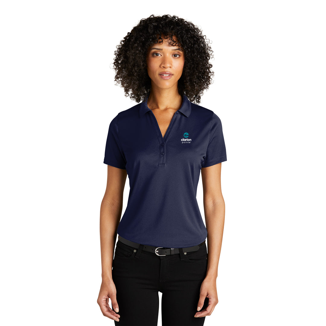 Women's Recycled Performance Polo - Clarion Pointe