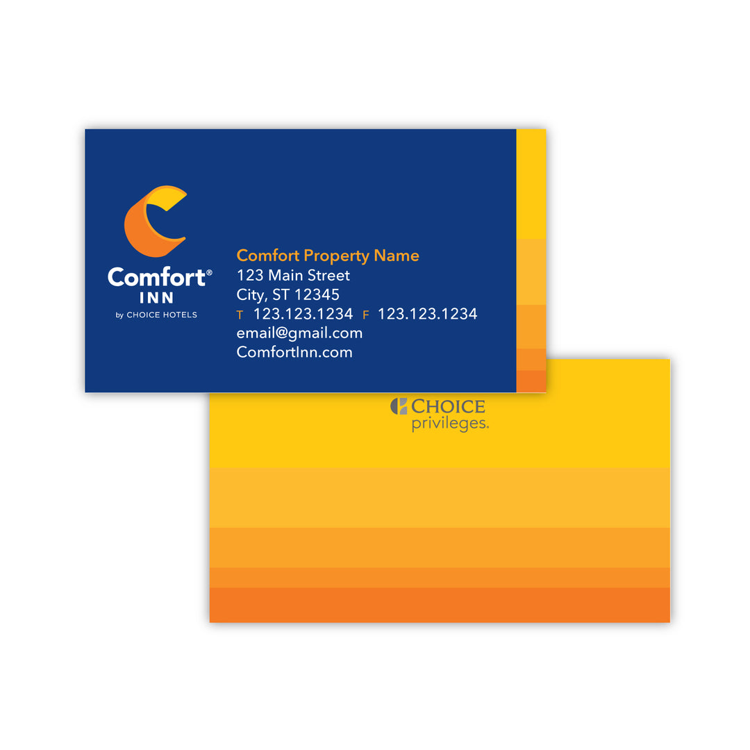 Business Card - Comfort