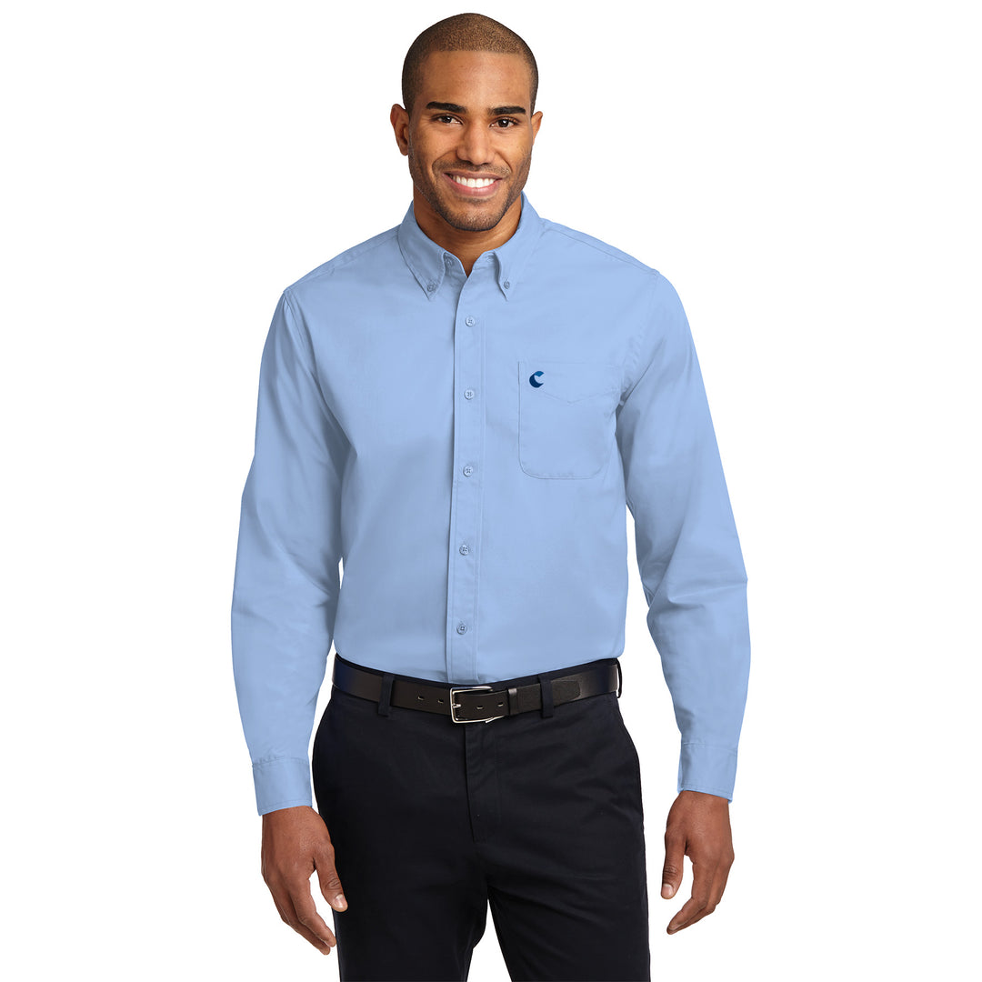 Men's Easy-Care Long Sleeve Shirt - Comfort
