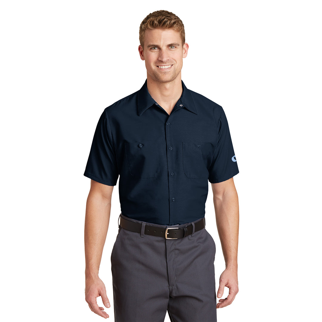 Chemise de travail à manches courtes pour hommes - confort