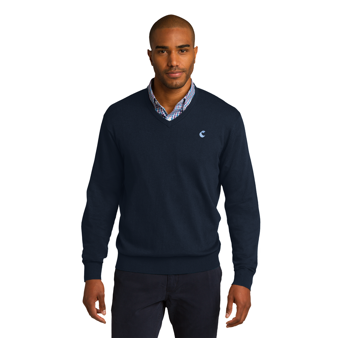 Men's V-Neck Sweater - Comfort