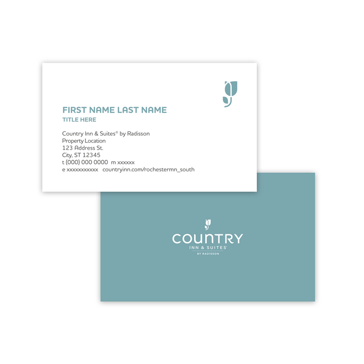 Business Card - Country Inn & Suites