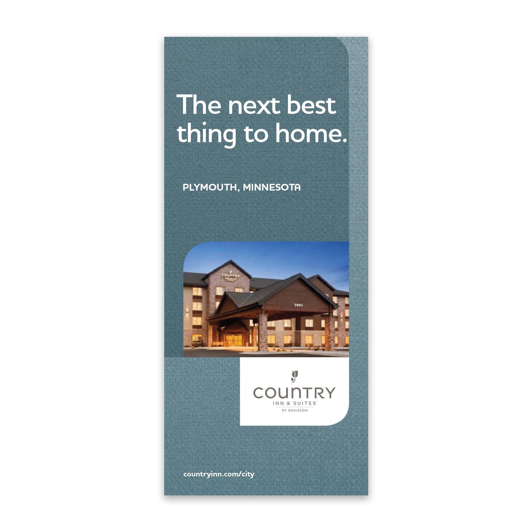 Linen Rack Card Rack Card - Country Inn & Suites – Sable Hotel Supply