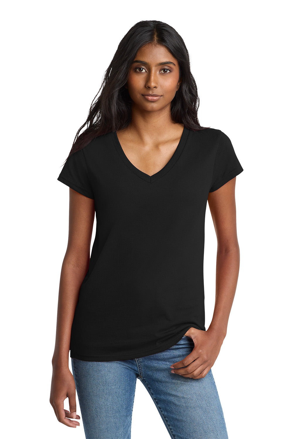 Women’s District ® Re-Tee ® V-Neck - Dual Brand