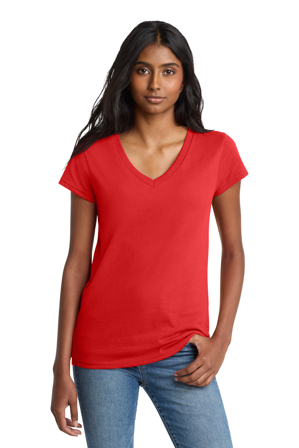 Women’s District ® Re-Tee ® V-Neck - Red Roof Inn