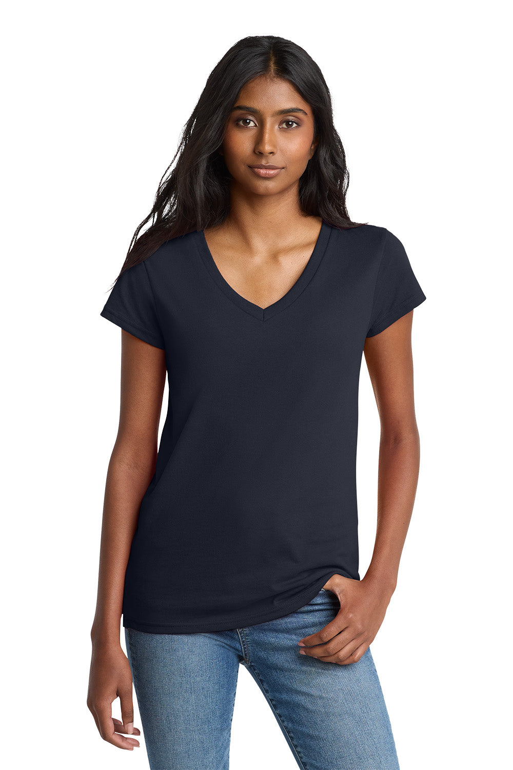 Women’s District ® Re-Tee ® V-Neck - HomeTowne Studios