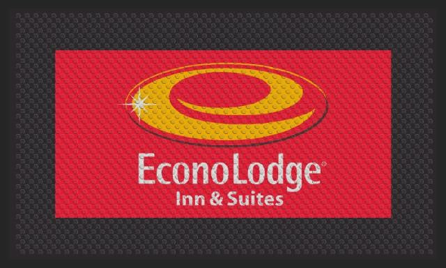 Tapete de goma SuperScrape - Econo Lodge