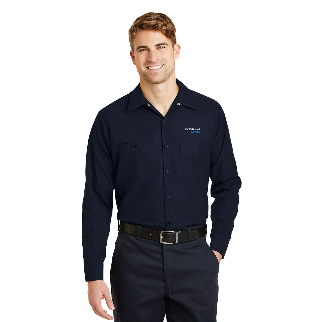 Men's Long Sleeve Work Shirt - Everhome Suites