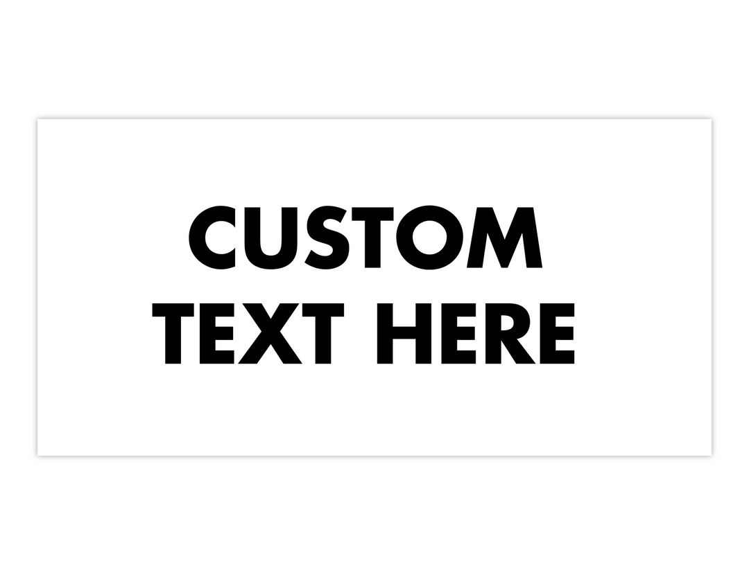 Custom Banner - Comfort