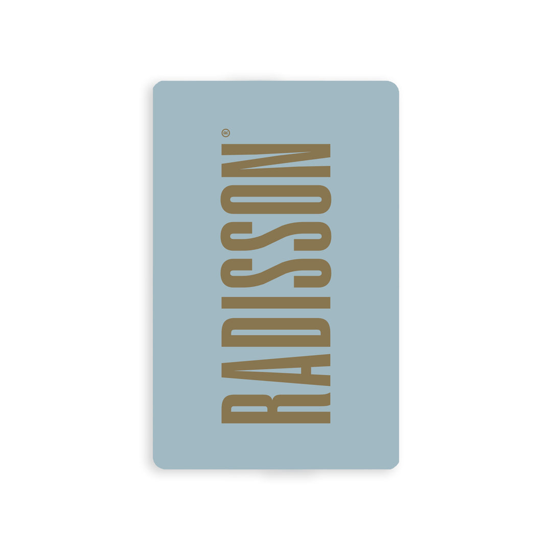 Radisson Room Card RFID Card - Radisson – Sable Hotel Supply