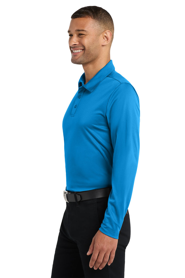 Men's Silk Touch Performance Polo - Long Sleeve - Park Inn