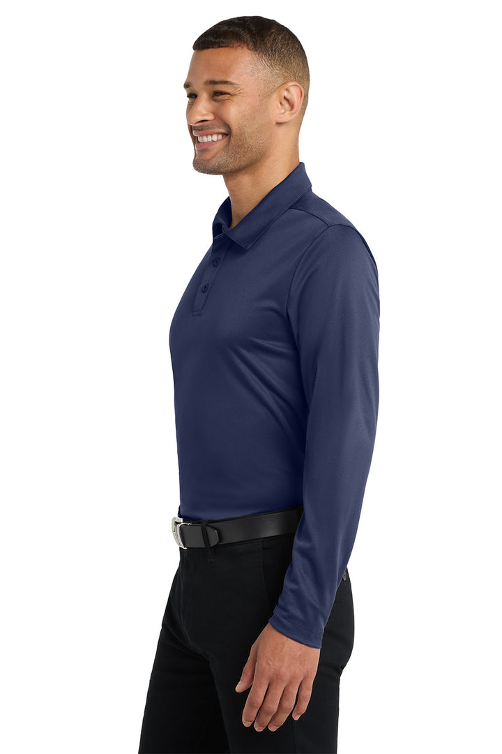Men's Silk Touch Performance Polo - Long Sleeve - Generic