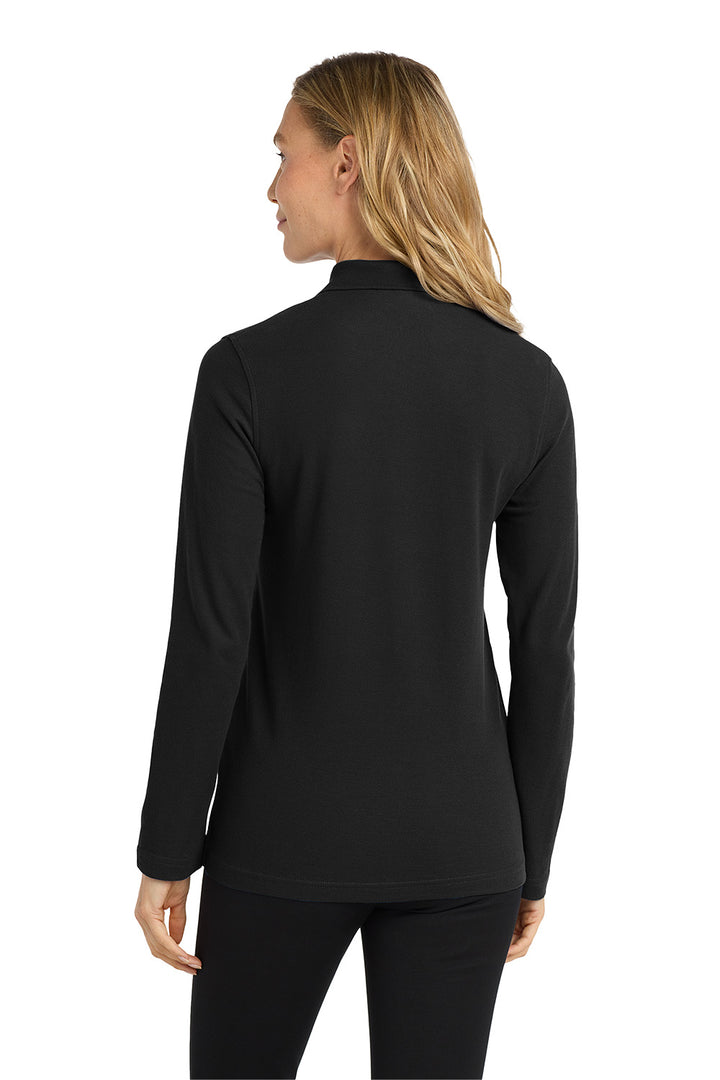 Women's Silk Touch Polo - Long Sleeve - Red Carpet Inn