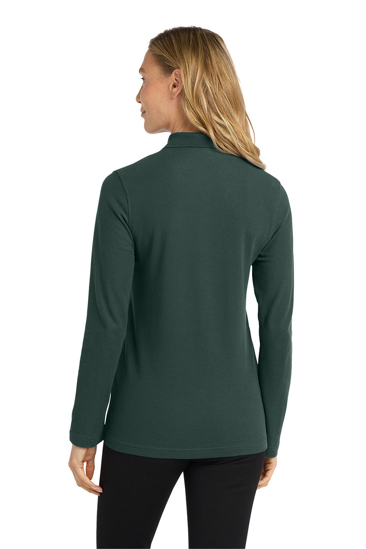 Women's Silk Touch Polo - Long Sleeve - Quality Inn