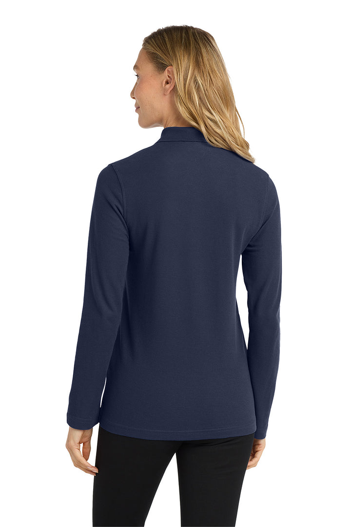 Women's Silk Touch Polo - Long Sleeve - Red Carpet Inn