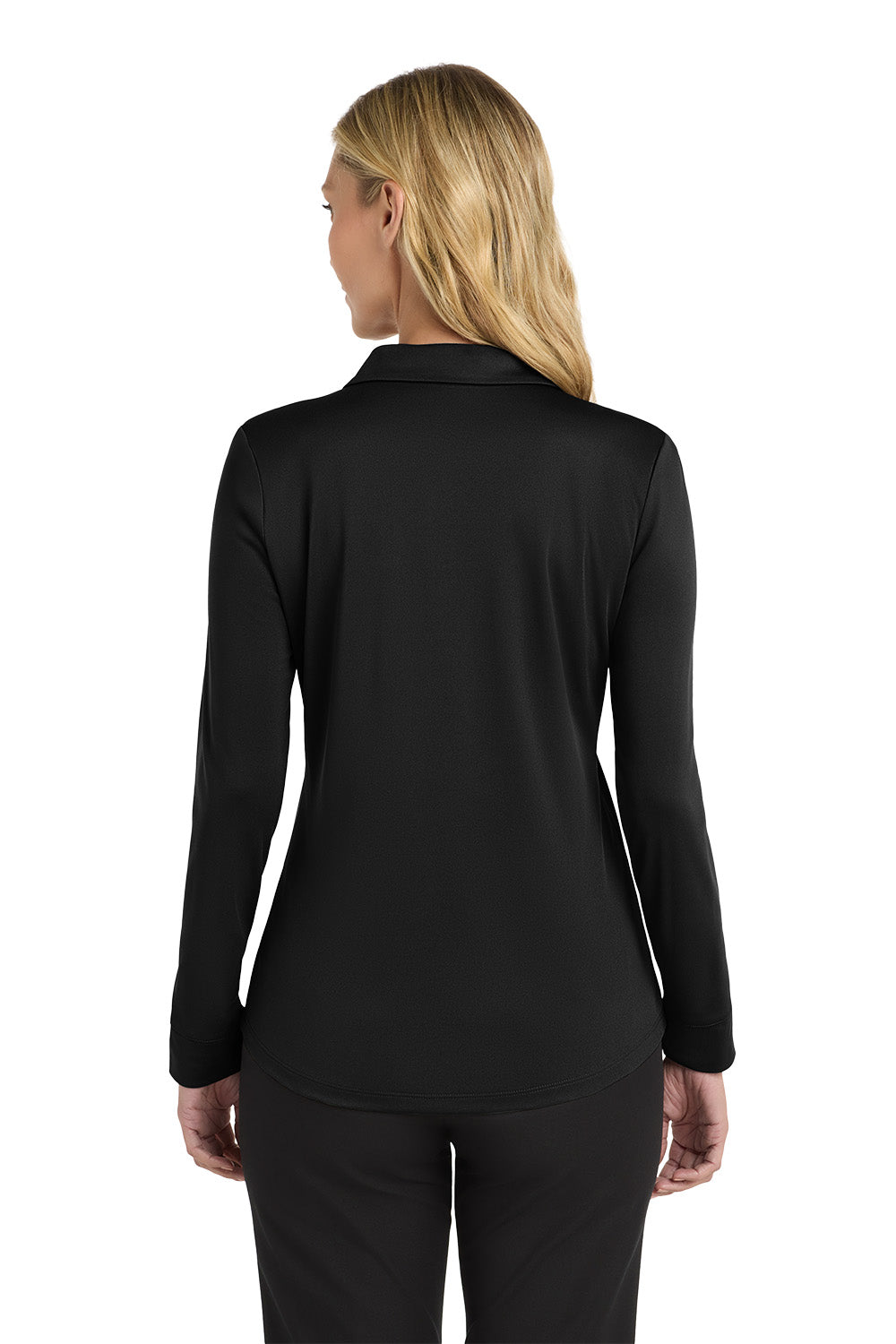 Women's Silk Touch Performance Polo -Long Sleeve- Red Roof Inn