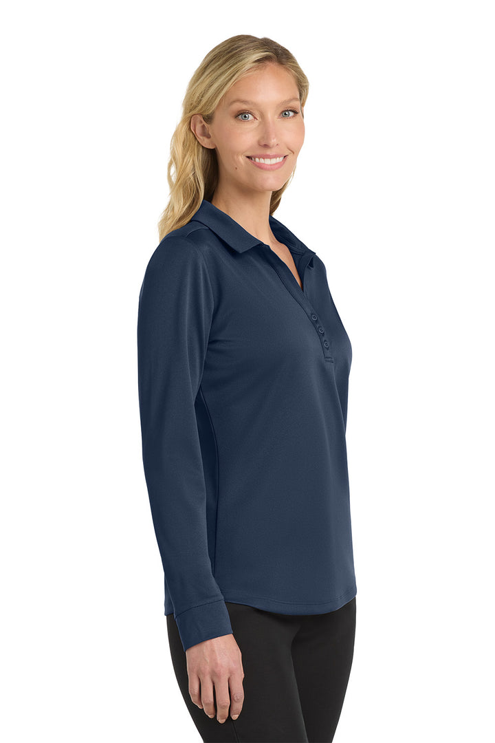 Women's Silk Touch Performance Polo -Long Sleeve- Generic